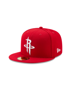 Men's Houston Rockets New Era 59FIFTY Red Fitted Cap