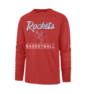 Men's Houston Rockets '47 Hometown Heroes City Edition Franklin Long-Sleeve T-Shirt